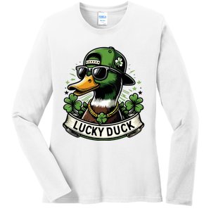 Waterfowl Lovers Ladies Long Sleeve Shirt