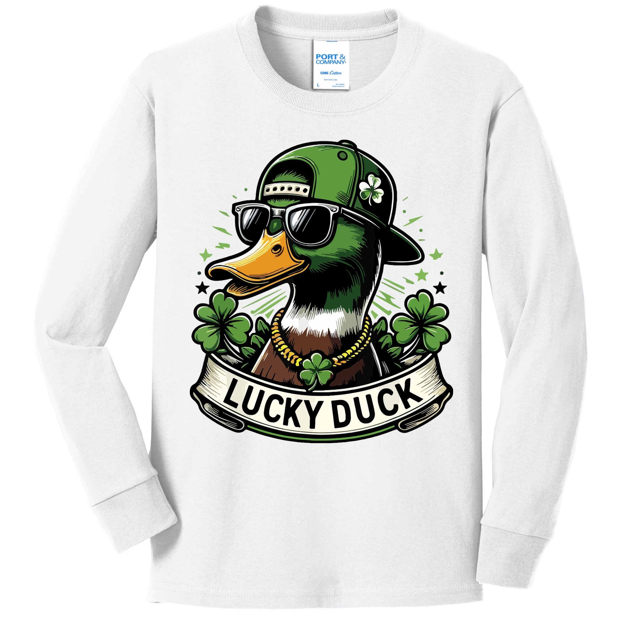 Waterfowl Lovers Kids Long Sleeve Shirt
