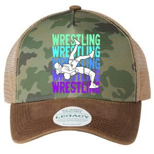 Wrestling Lovers Legacy Tie Dye Trucker Hat