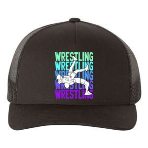 Wrestling Lovers Yupoong Adult 5-Panel Trucker Hat