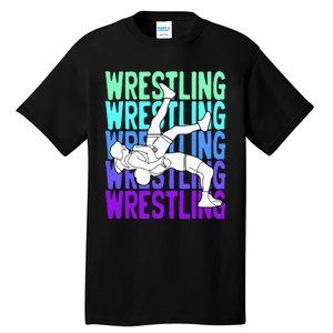 Wrestling Lovers Tall T-Shirt