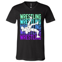 Wrestling Lovers V-Neck T-Shirt