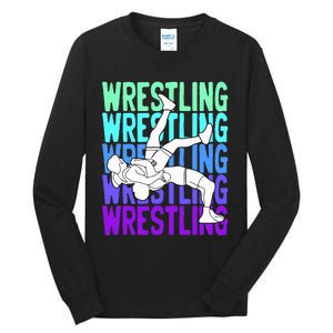 Wrestling Lovers Tall Long Sleeve T-Shirt