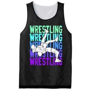 Wrestling Lovers Mesh Reversible Basketball Jersey Tank