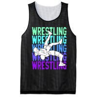 Wrestling Lovers Mesh Reversible Basketball Jersey Tank