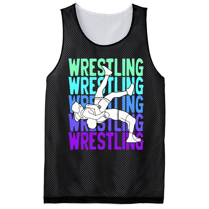 Wrestling Lovers Mesh Reversible Basketball Jersey Tank