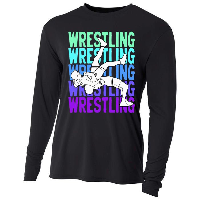 Wrestling Lovers Cooling Performance Long Sleeve Crew