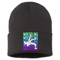 Wrestling Lovers Sustainable Knit Beanie