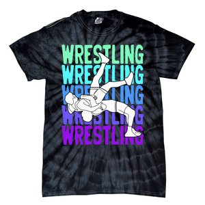 Wrestling Lovers Tie-Dye T-Shirt