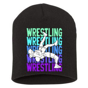 Wrestling Lovers Short Acrylic Beanie