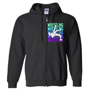 Wrestling Lovers Full Zip Hoodie