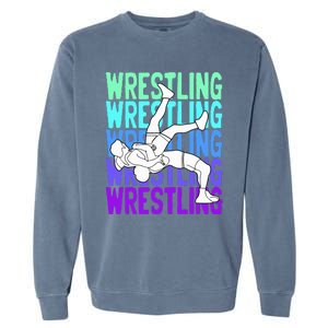 Wrestling Lovers Garment-Dyed Sweatshirt