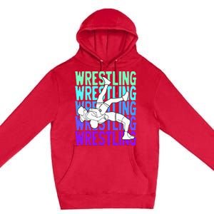 Wrestling Lovers Premium Pullover Hoodie