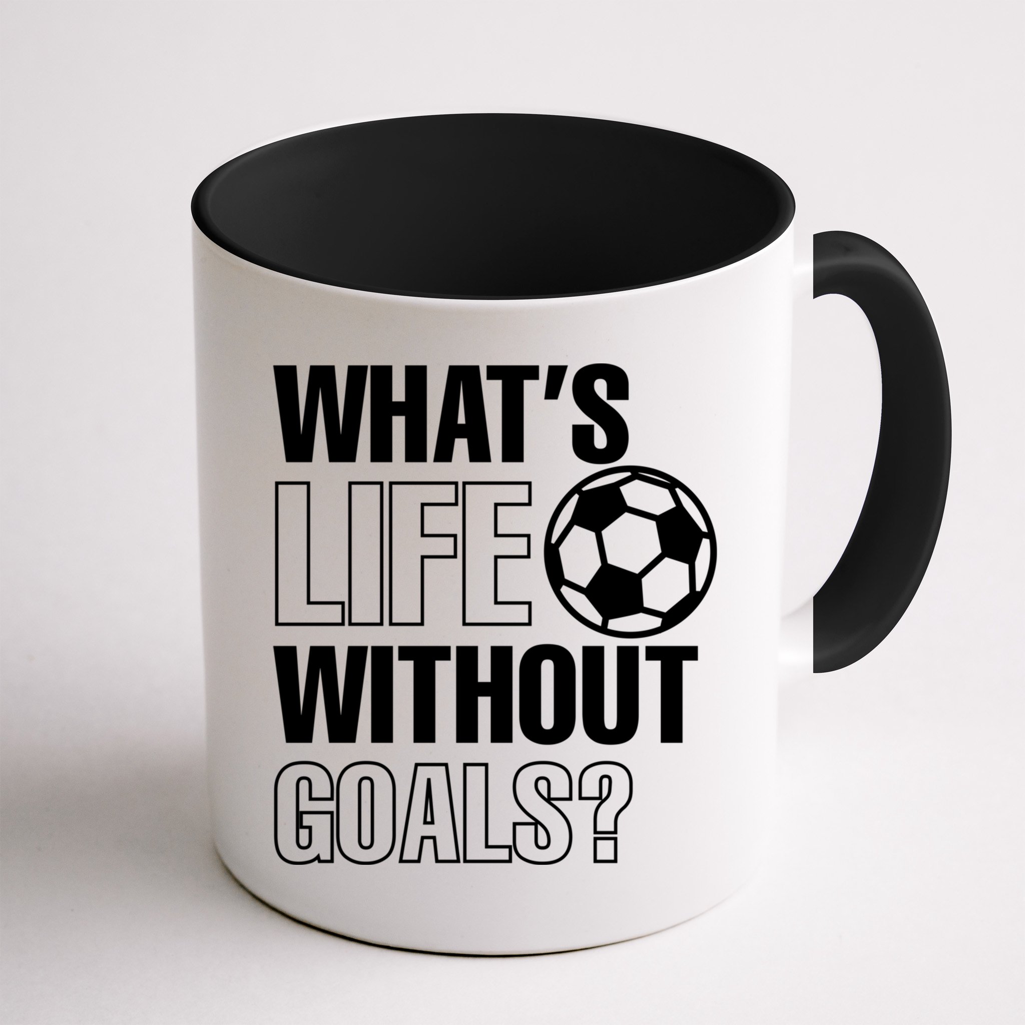 Whats Life Without Goals Soccer Player Coach Gift Mug