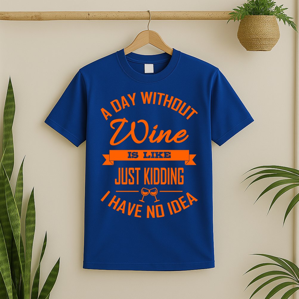 Wine Lover Wine Er A Day Without Wine Sommelier Cute Gift T-Shirt