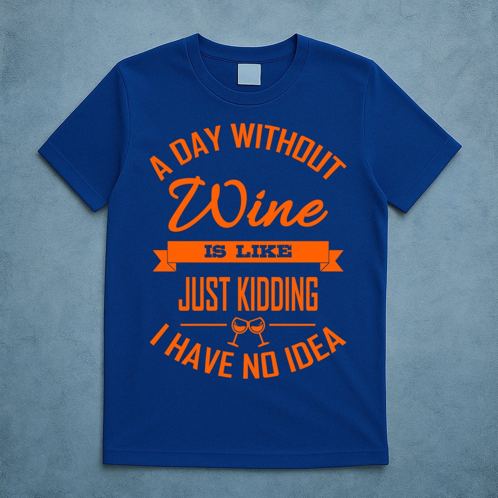 Wine Lover Wine Er A Day Without Wine Sommelier Cute Gift T-Shirt