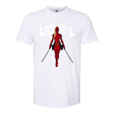 Wolverine Ladypool With Swords Softstyle® CVC T-Shirt