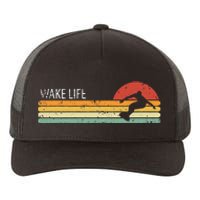 Wakesurfing Life Wakesurf Wakesurfer Vintage Retro Wake Surf Yupoong Adult 5-Panel Trucker Hat