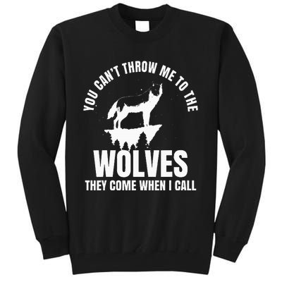 Wolf Leader Wolves Werewolf Full Moon Leader Fairy Tale Tall Sweatshirt