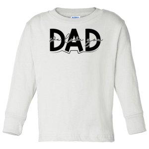 We Love You Dad Matching Family Gift Toddler Long Sleeve Shirt