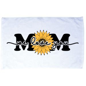 We Love You Mom Microfiber Hand Towel