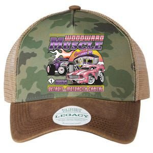 Woodward Muscle 2024 Pink Purple Version Legacy Tie Dye Trucker Hat