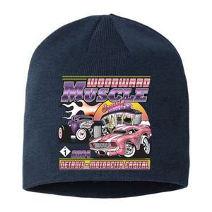 Woodward Muscle 2024 Pink Purple Version Sustainable Beanie