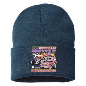 Woodward Muscle 2024 Pink Purple Version Sustainable Knit Beanie