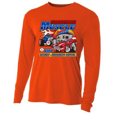 Woodward Muscle 2024 Red Blue Version Cooling Performance Long Sleeve Crew