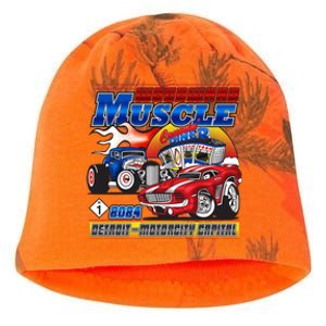 Woodward Muscle 2024 Red Blue Version Kati - Camo Knit Beanie