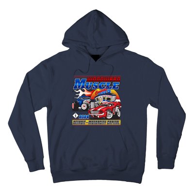 Woodward Muscle 2024 Red Blue Version Hoodie