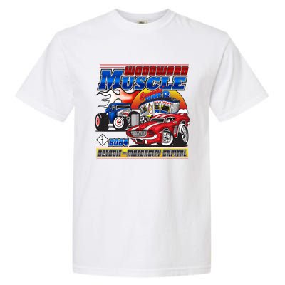 Woodward Muscle 2024 Red Blue Version Garment-Dyed Heavyweight T-Shirt