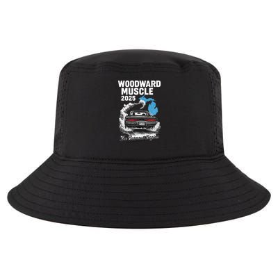 Woodward Muscle 2025 The Burnout Begins Cool Comfort Performance Bucket Hat