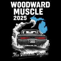 Woodward Muscle 2025 The Burnout Begins Cooling Performance Crew T-Shirt