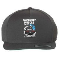 Woodward Muscle 2025 The Burnout Begins Wool Snapback Cap