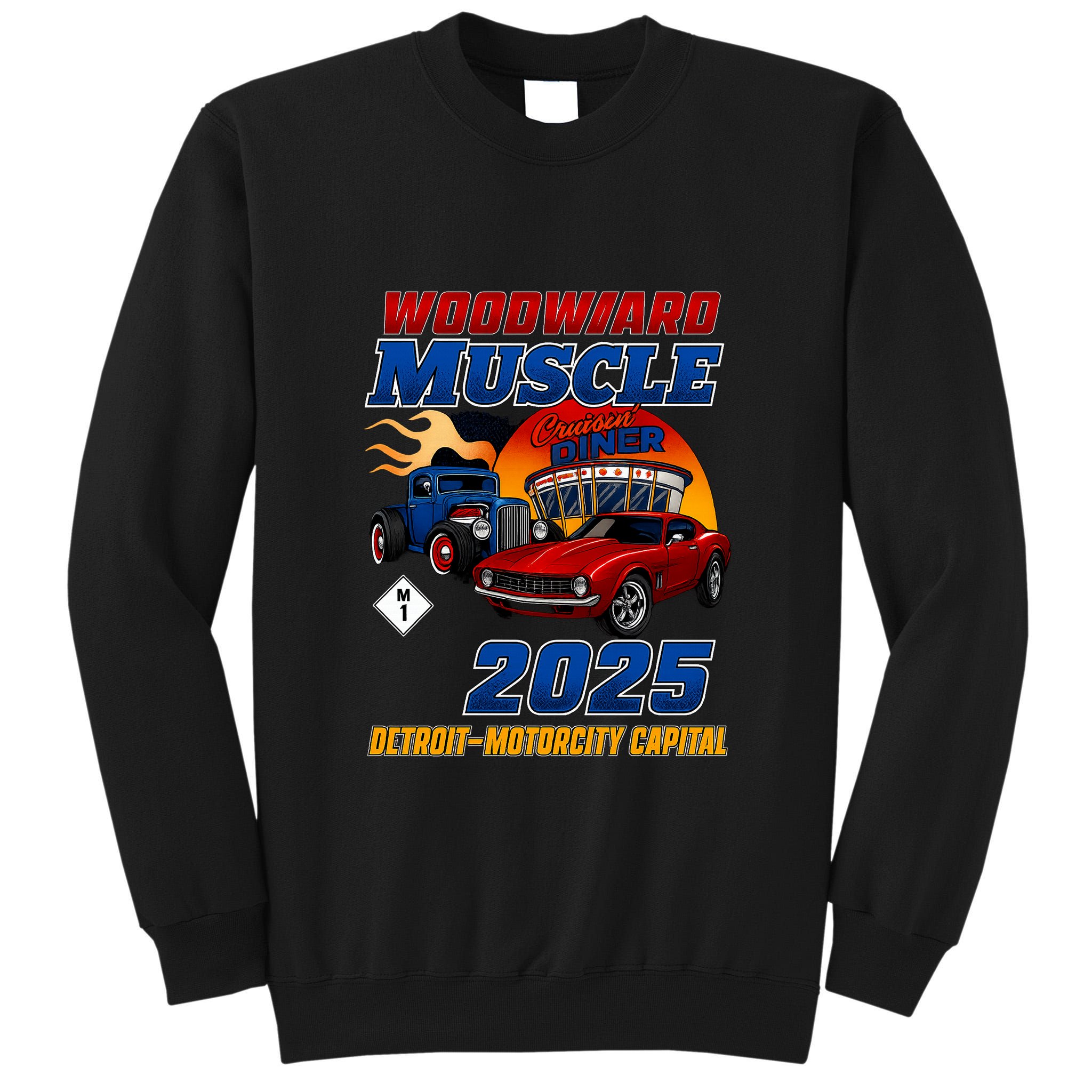 Woodward Muscle 2025 Tall Sweatshirt