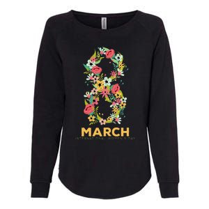 Womens March 8 Women's Day Celebration Gift For Her Womens California Wash Sweatshirt