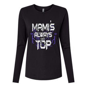 Women Mami’S Always On Top Gift Womens Cotton Relaxed Long Sleeve T-Shirt