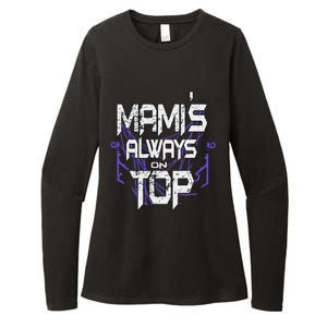 Women Mami’S Always On Top Gift Womens CVC Long Sleeve Shirt