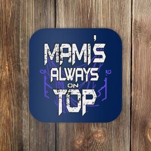 Women Mami’S Always On Top Gift Coaster