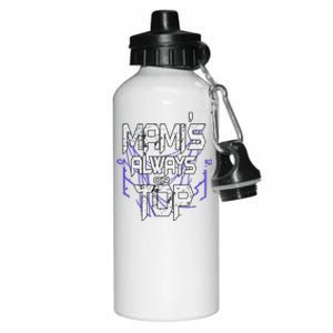 Women Mami’S Always On Top Gift Aluminum Water Bottle