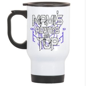 Women Mami’S Always On Top Gift Stainless Steel Travel Mug