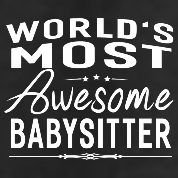 World's Most Awesome Sitter Meaningful Gift Funny Gift Idea 25L Jumbo Tote