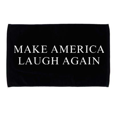 Women Make America Laugh Again Kamala 2024 Microfiber Hand Towel