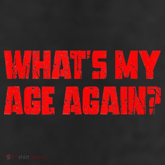 Whats My Age Again Funny Punk Adult Drive Performance Visor