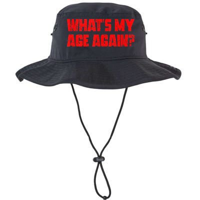 Whats My Age Again Funny Punk Bucket Hat