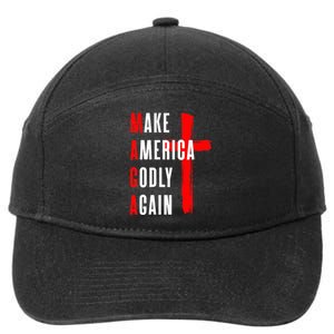 Wo Make America Godly Again 7-Panel Snapback Hat