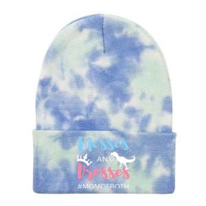 Wo Messes And Dresses Mom Of Both And Gift Tie Dye 12in Knit Beanie