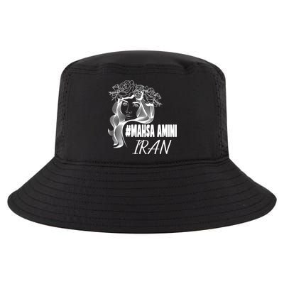 Womens Mahsa Amini Iran #MAHSAAMINI, Iran, #Mahsa_amini Cool Comfort Performance Bucket Hat