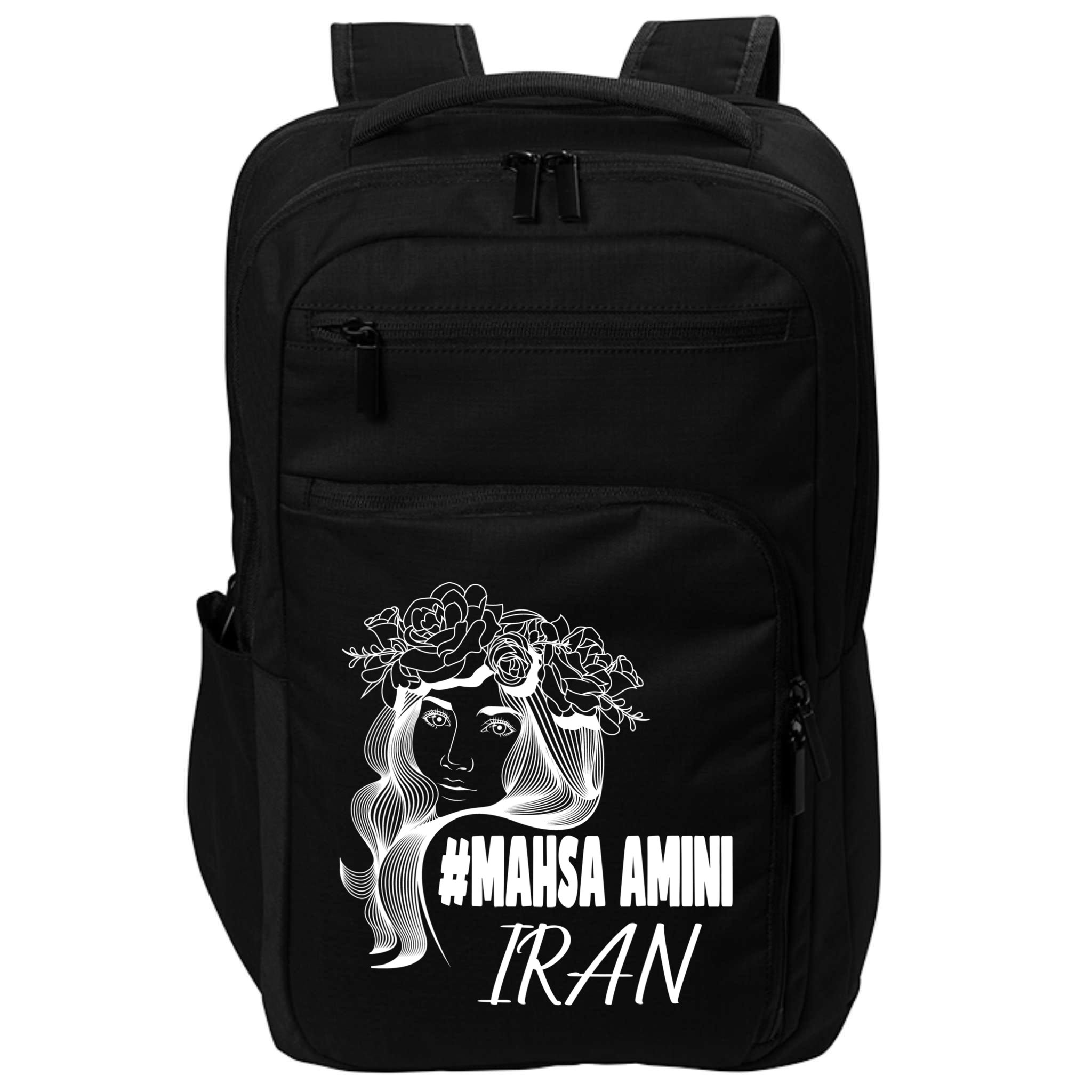 Womens Mahsa Amini Iran #MAHSAAMINI, Iran, #Mahsa_amini Impact Tech Backpack